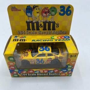 2002 RACING CHAMPIONS 1/64 KEN SCHRADER M&M'S PROMOTIONAL RELEASE BOXED CAR